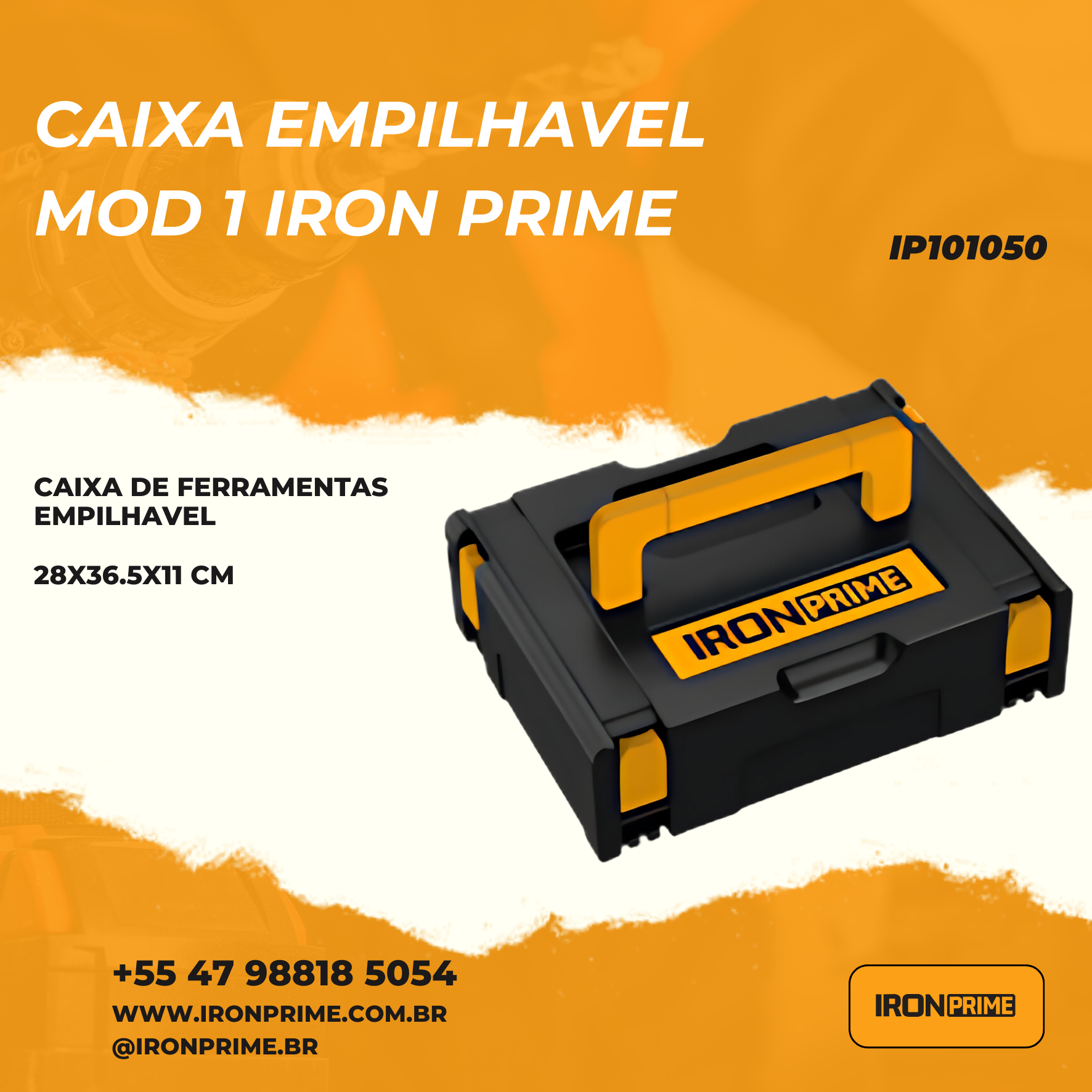 Caixa Empilhavel mod 1 - Iron Prime